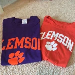 Clemson t shirt bundle